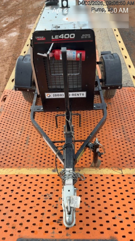 2024 Lincoln Electric LE400 Kubota V1505, Trlr, Cable Rack, Light Kit, ES Decals, T3