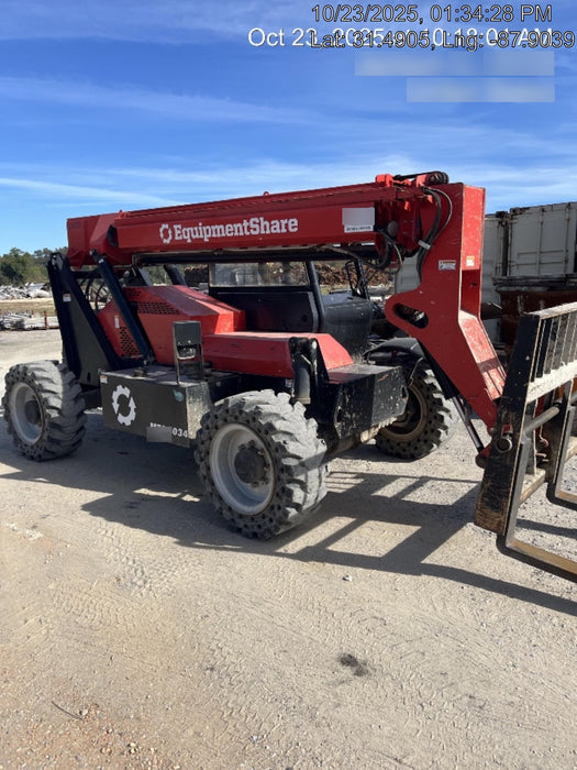 2019 Manitou MTA6034 Manitou MTA6034 Canopy, LED Work Lights, Solid Tires, Beacon, Auxiliary Hydraulics w/48" Carriage and 48" Forks