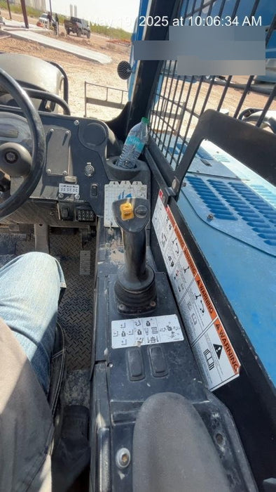 2018 Genie GTH-844 Genie GTH-844D w/Open ROPS, Solid Tires, Work Light/Beacon, 60" Carriage and Forks