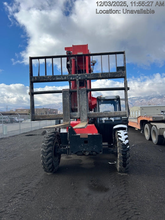 2020 Manitou MTA8044 74hp T4F, Cab/Heat/Air, Cab and Boom LED work lights, Auxiliary Hydraulics, Solid Tires, Amber strobe, Lift Hook w/66" Carriage, 60" Forks