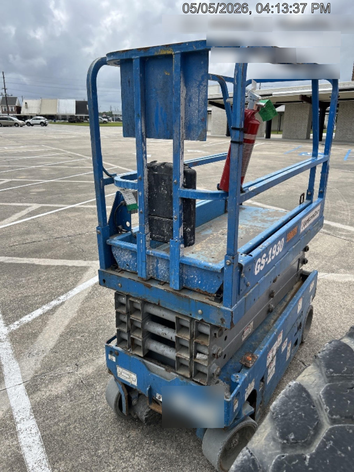 2019 Genie GS-1930 Fixed Rails with Chain Entry