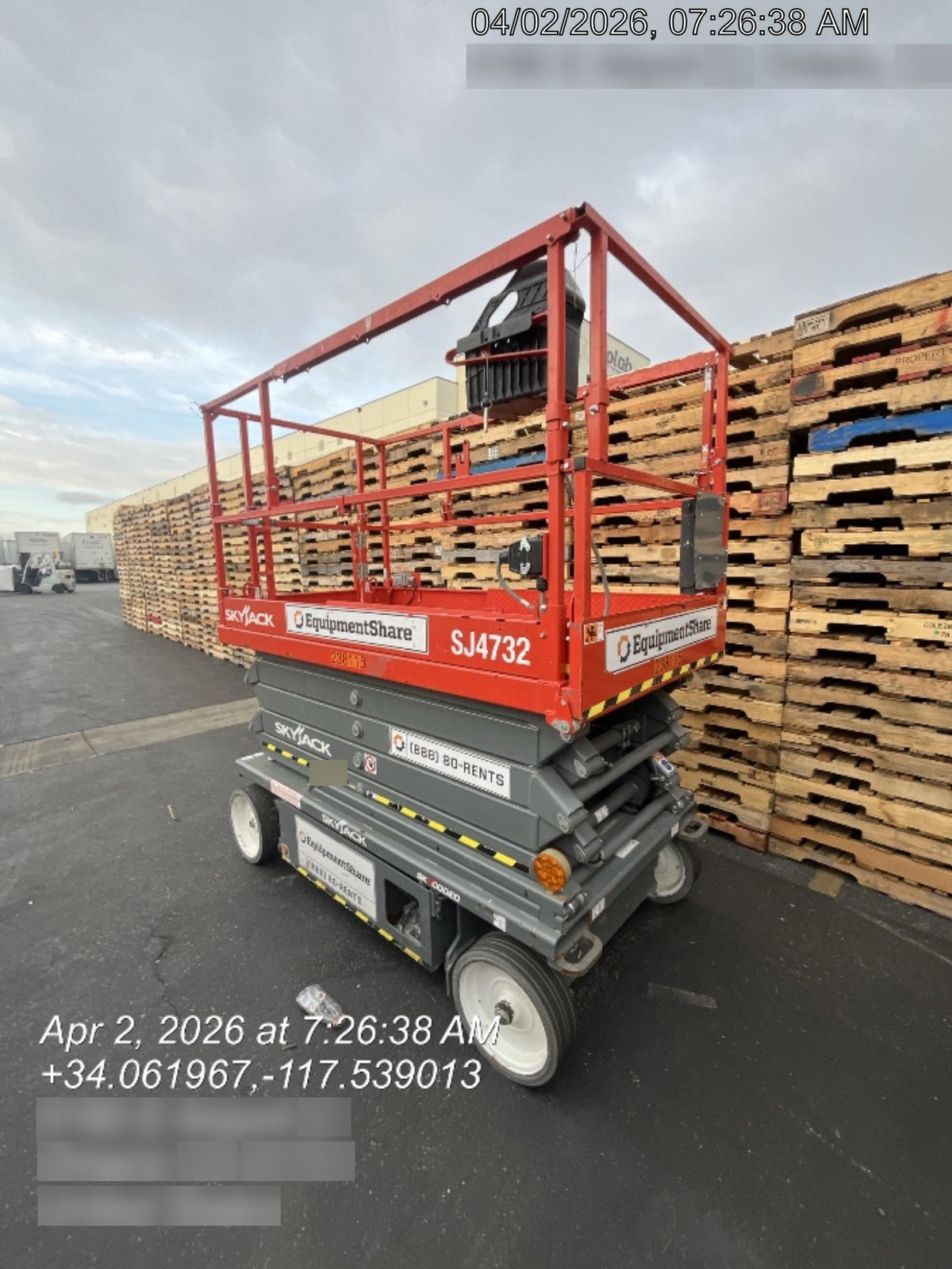 2022 SKYJACK SJ4732