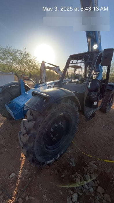 2018 Genie GTH-636 Genie GTH-636 w/Open ROPS, Work Lights, Solid Tires, RH Cab Mesh, Beacon, 48" Carriage and Forks