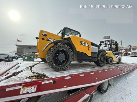 2020 JCB 505-20TC Canopy, Solid Tires, Work Lights, Beacon, Aux Hydraulics, Back up Alarm, ES Decals