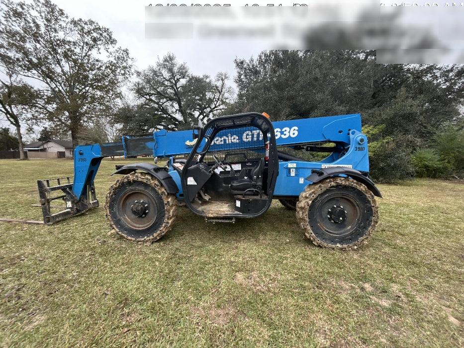 2017 Genie GTH-636 Genie GTH636, Foam Filled Tires, 48" carriage