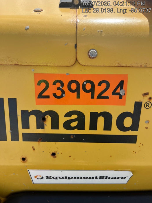 2022 Allmand NLV3GR (4) LED Light Fixture 350W, 23' Vertical Mast, 3kW Prime, Towable, Deep Sea L401, Leveling Jacks, Yanmar T4F 5.8hp