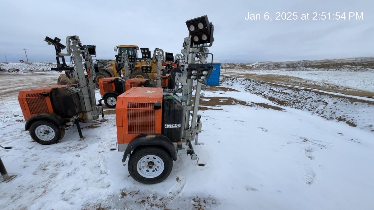 2024 Wanco WLTT-4MM4K Diesel, Deep Sea Controller, Shore Power Plug, Auto Start, (4) 350W LED Floodlights, 4kW Generator, 60 Gal Fuel Tank, 2" Ball, T3