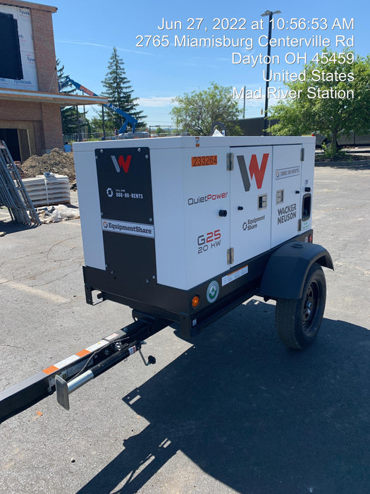 2022 WACKER NEUSON G25