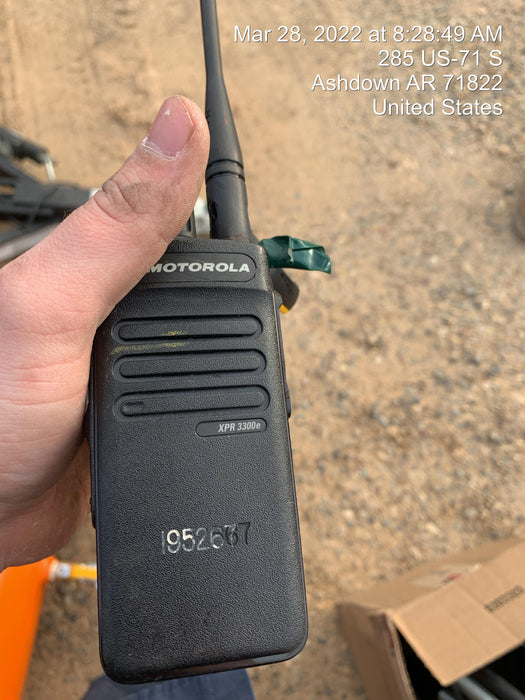 2021 MOTOROLA XPR3300E