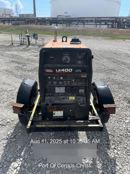 2022 Lincoln Electric LE400 Kubota V1505, Trlr, Cable Rack, Light Kit, ES Decals, T3