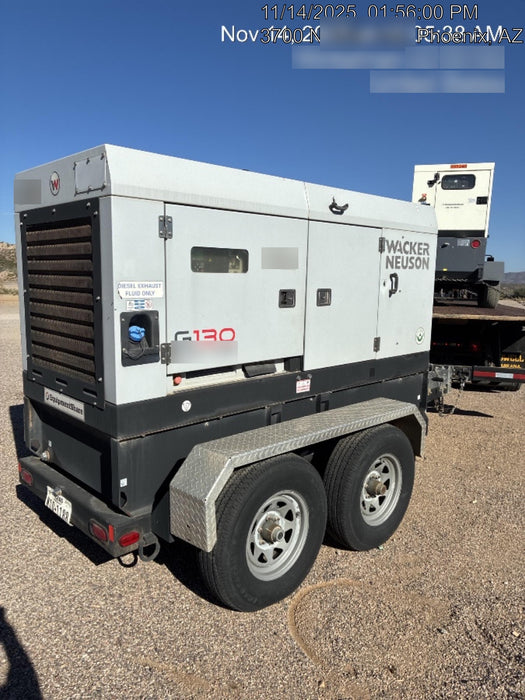 2019 WACKER NEUSON G130