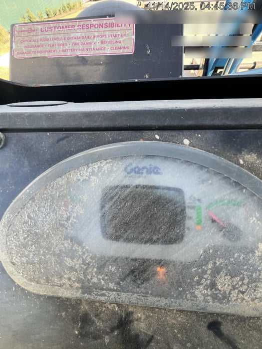 2017 Genie GTH-636 Genie GTH636 Telehandler, 48" Carriage, Solid Tires