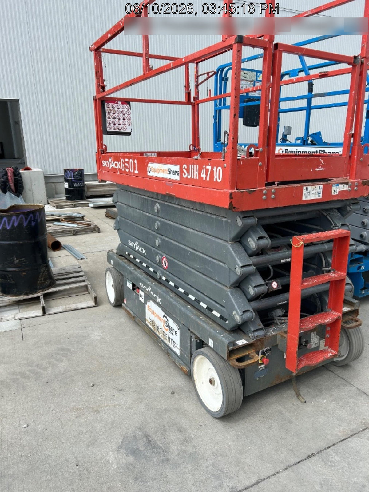 2017 Skyjack SJIII-4740 Skyjack SJ4740, Extended Warranty 5yr/5k hr