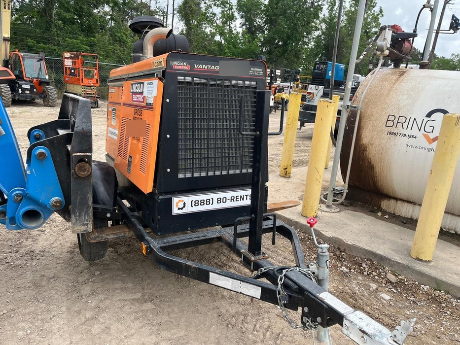 2021 Lincoln Electric Vantage 549X Ready Pak 3, ORANGE (includes trailer, cable rack, fender light kit)