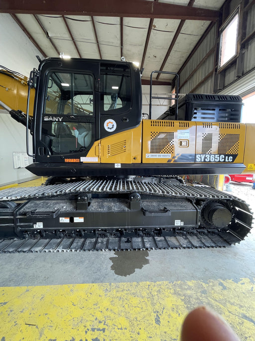 2022 Sany SY365C LC Steel Tracks, 3 Function Hydraulics, Hydraulic QC