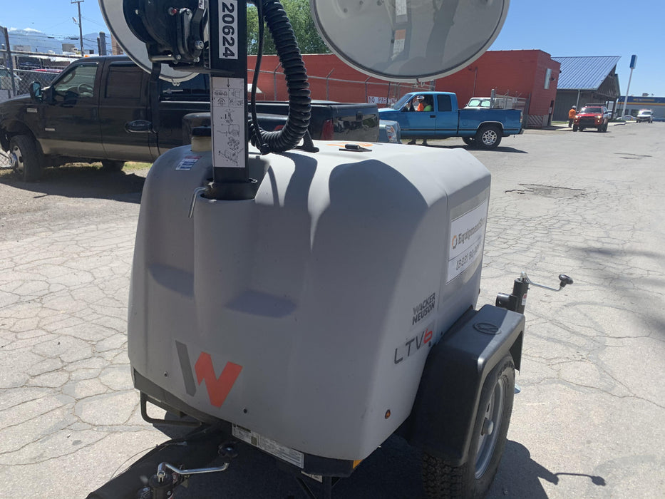 2018 Wacker Neuson LTV6L-MH Wacker Neuson LTV6L Mobile Light Tower w/Fuel Level Sensor Installed