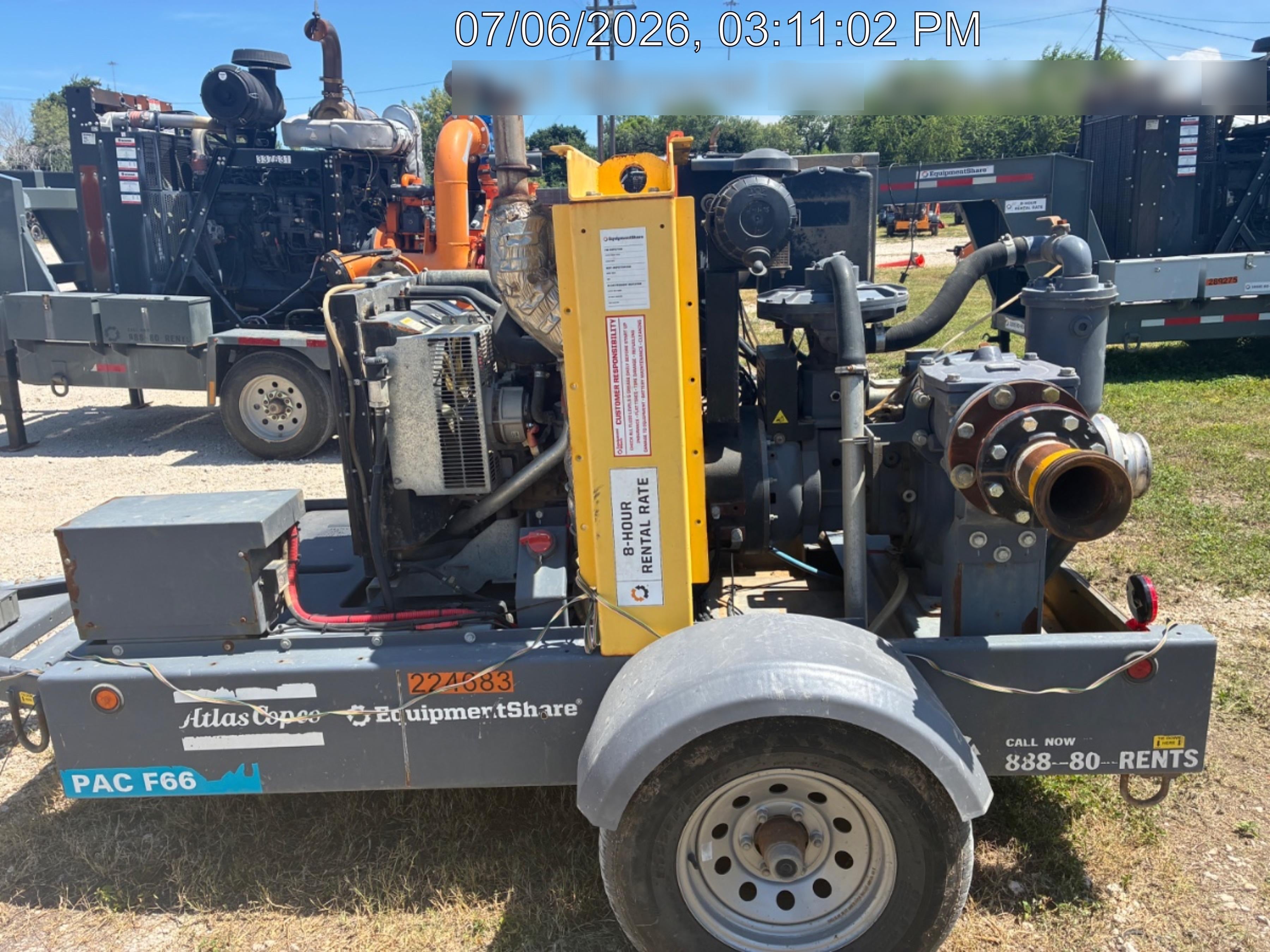 2022 ATLAS COPCO PAC F66 KD