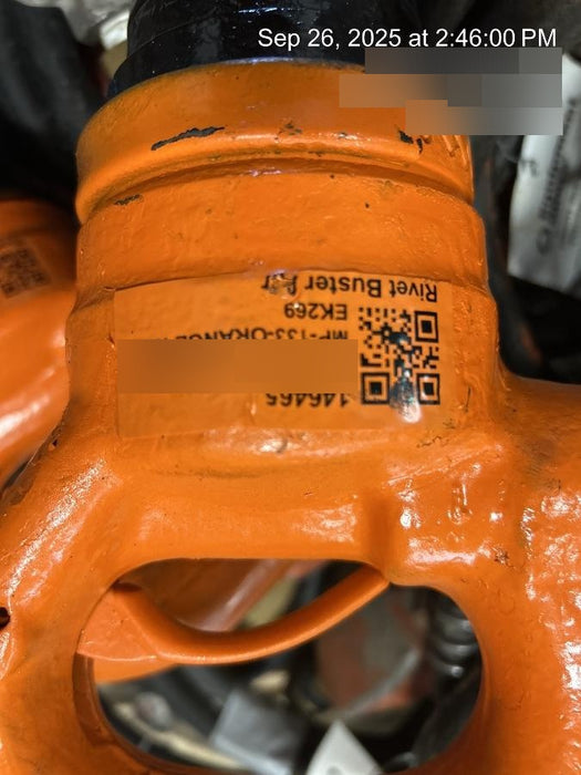 2021 MICHIGAN PNEUMATIC MP-133-ORANGE-NEP