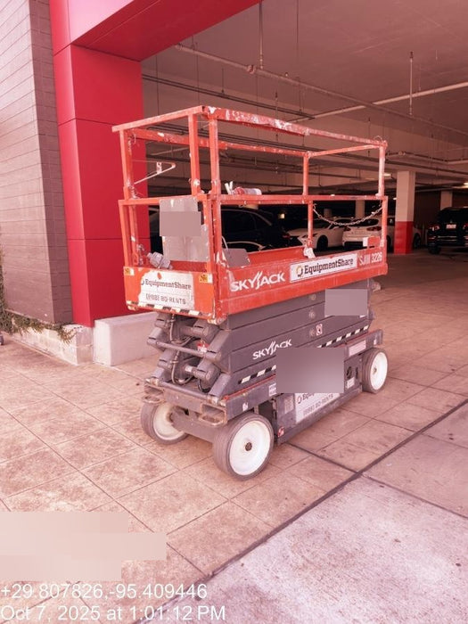 2019 Skyjack SJIII-3226 Standard Options, Trojan Batteries