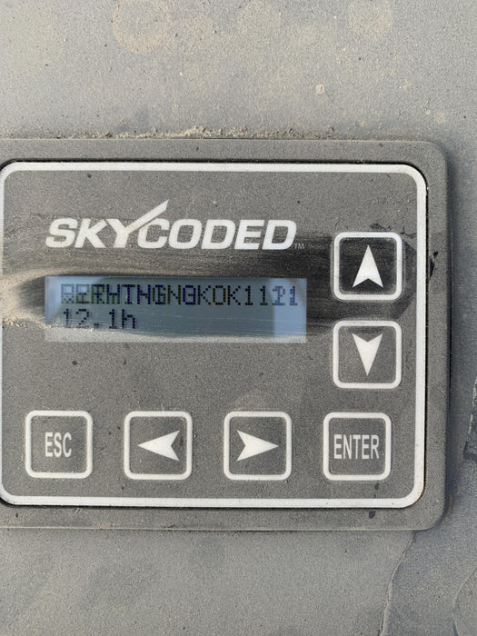 2020 Skyjack SJIII-3219 Solid NM Tires, Half height spring hinged entry gate, Dual Beacons, 800W Inverter
