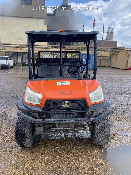 Kubota RTV-X1140W-H Canopy, 4-Seater, Diesel, Windshield Acrylic Clear, Strobe Light, Backup Alarm