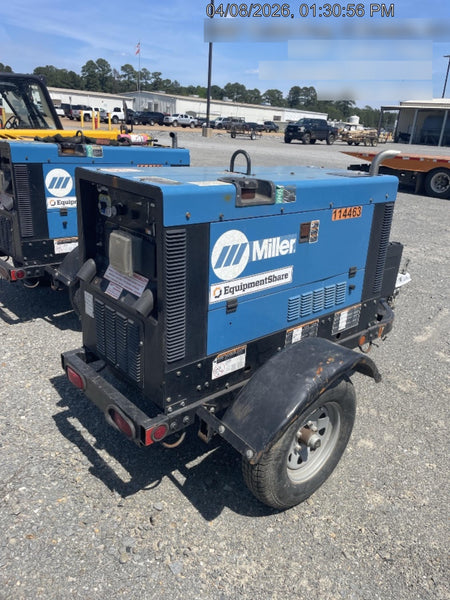 2020 Miller Electric BIG BLUE 400 Trailer Mounted Welder
