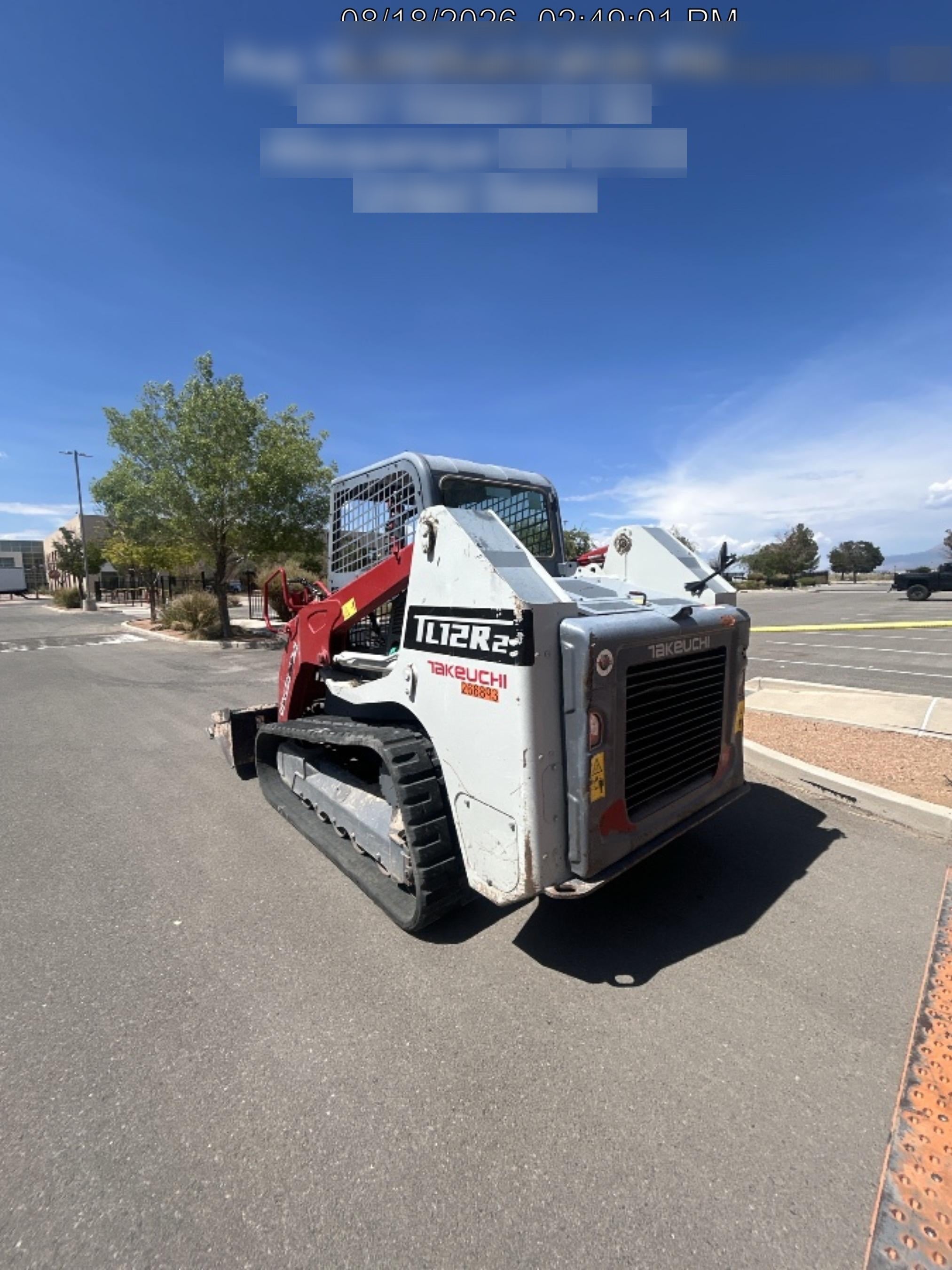 2022 TAKEUCHI TL12R2-R