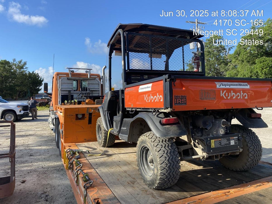 2020 Kubota RTV-X900 4wd Utility Cart, Diesel, 2 Seat, LED Strobe, Windshield Tempered Glass, Plastic Canopy, Wire Harness Kit, Backup Alarm