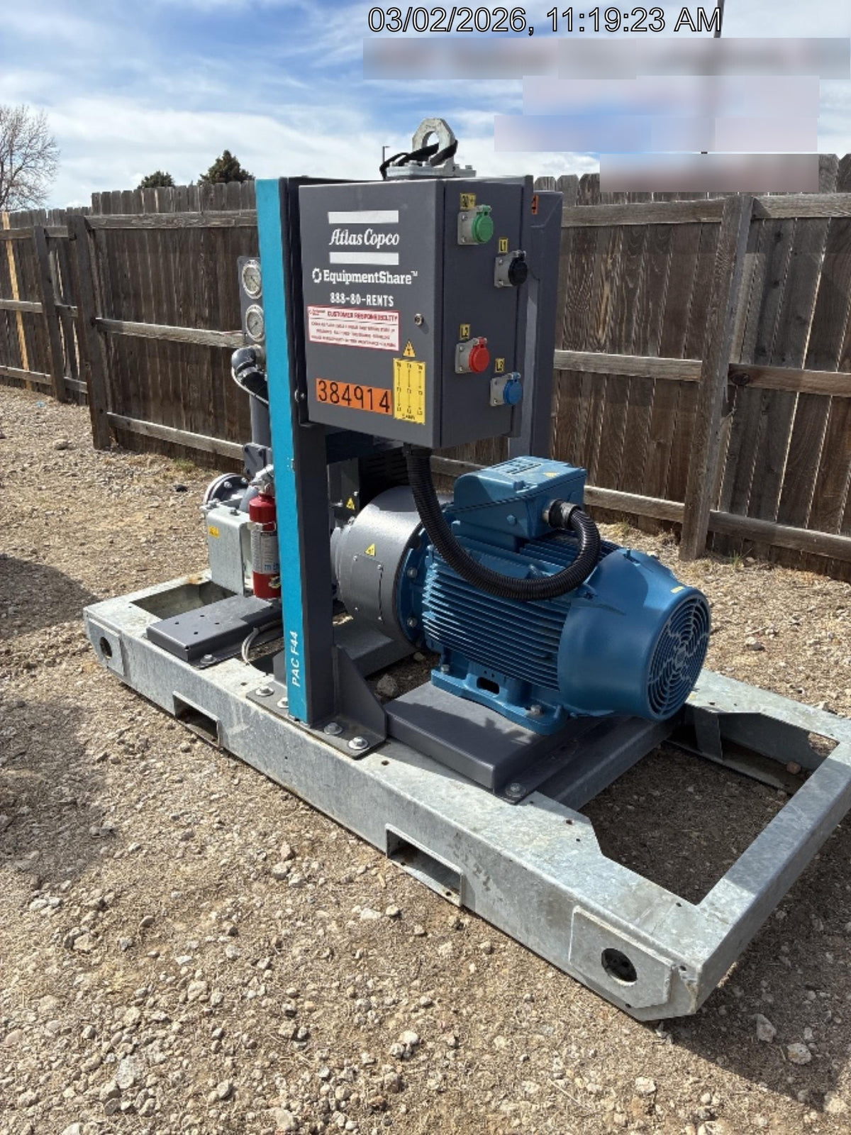 2023 ATLAS COPCO PAC F44 E