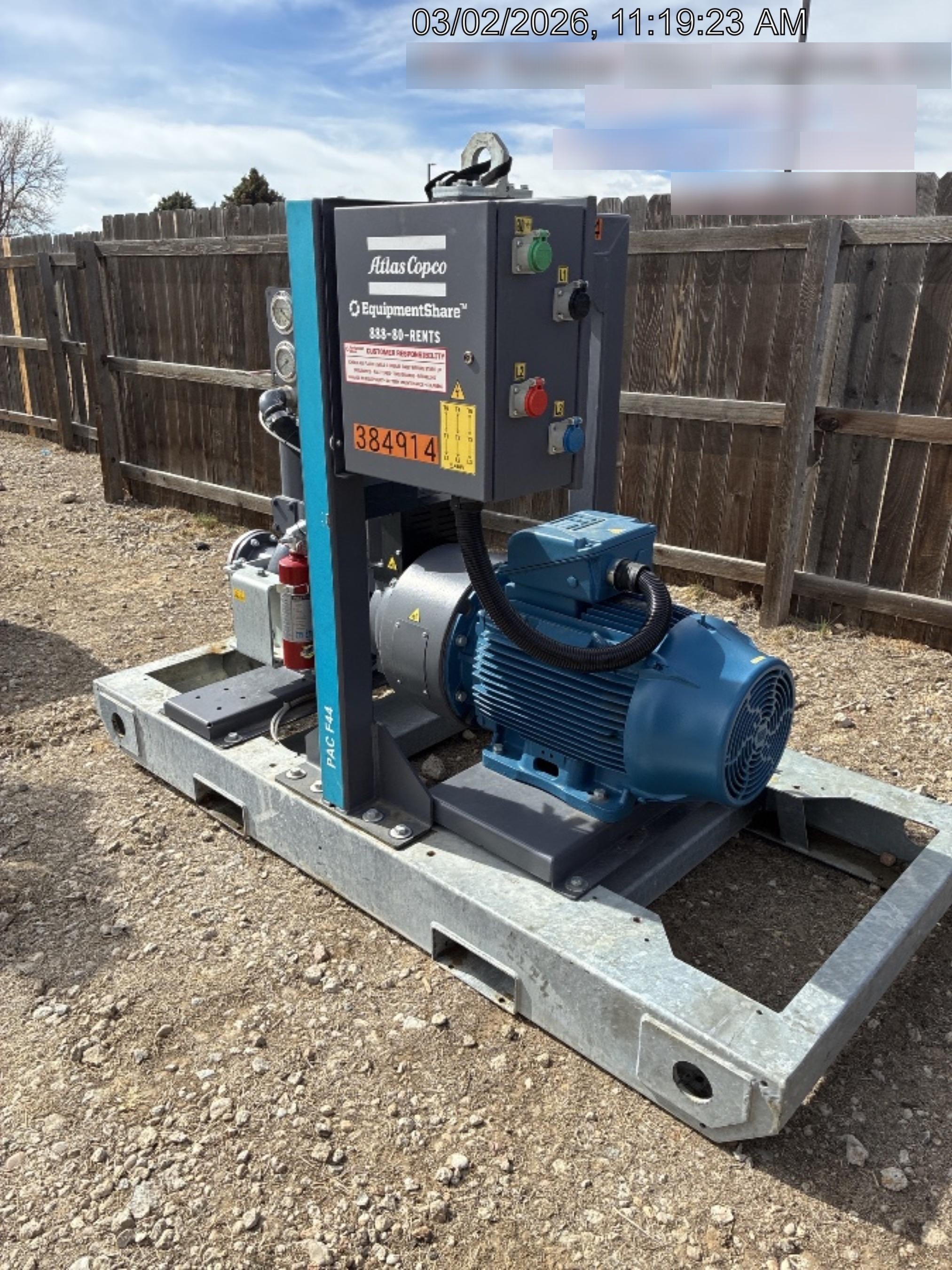 2023 ATLAS COPCO PAC F44 E
