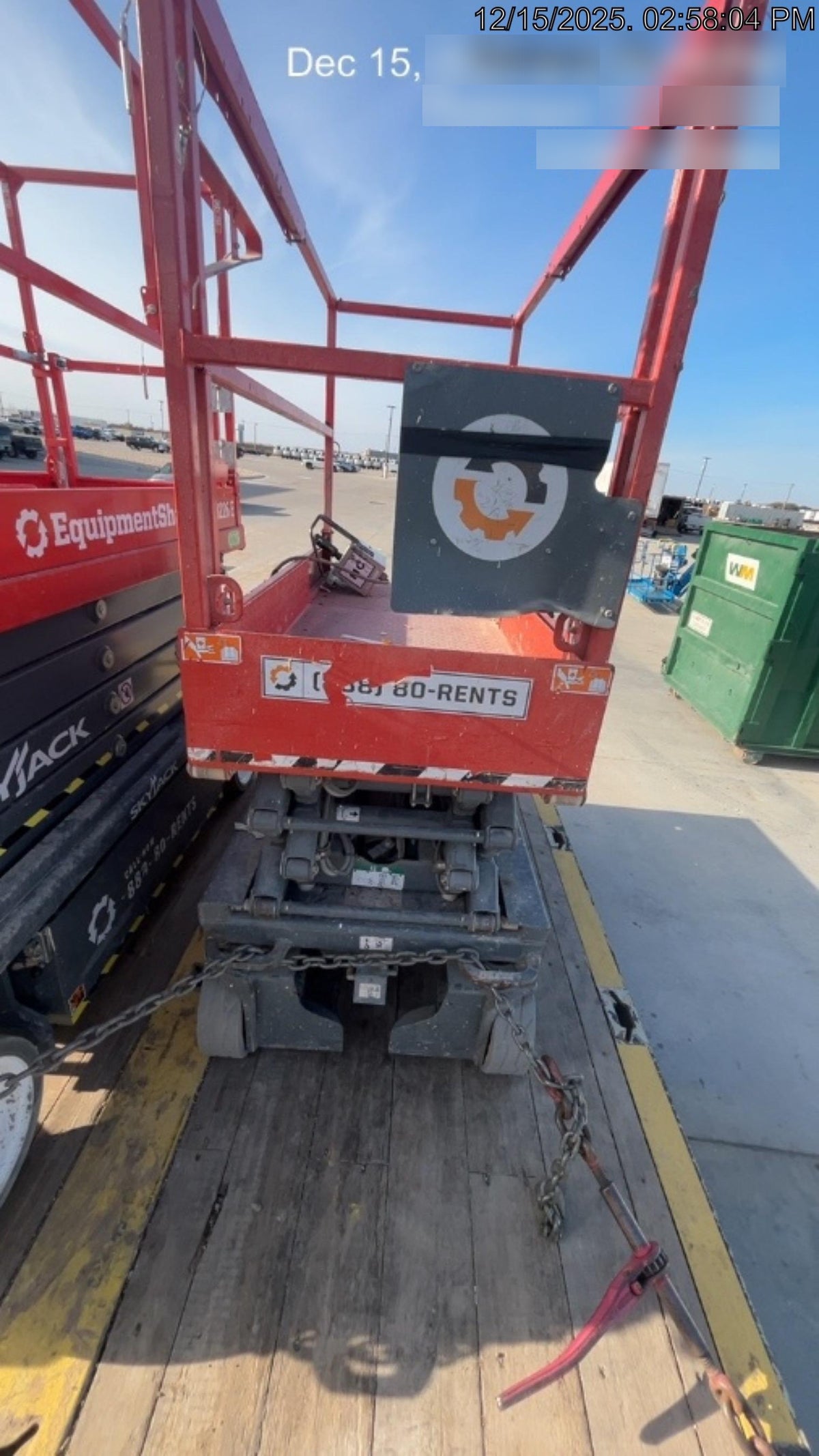 2017 Skyjack SJIII-3219 Skyjack SJ3219, Trojan Battery Set, Extended Warranty 5yr/5k hr