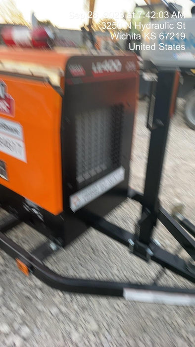 2022 Lincoln Electric LE400 Kubota V1505, Trlr, Cable Rack, Light Kit, ES Decals, T3