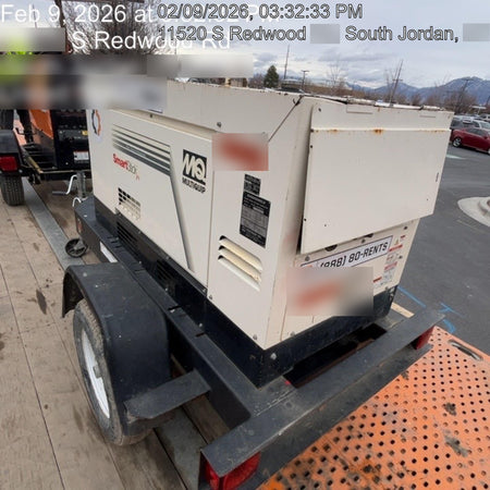 2020 Multiquip DLW400ESA4 400 amp Welder, 14kW, 120/240V, T4F Kubota, Trailer
