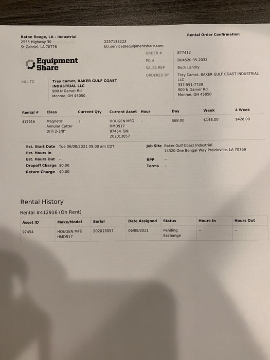 2020 HOUGEN MFG HMD917