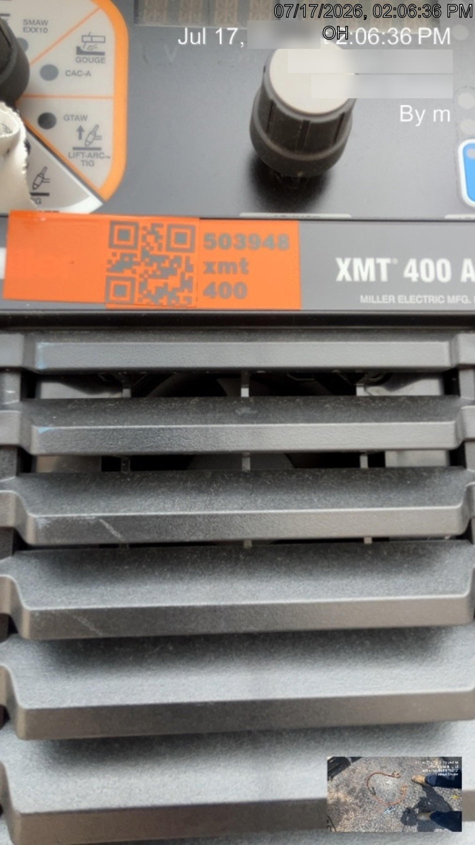 2025 MILLER ELECTRIC XMT 400