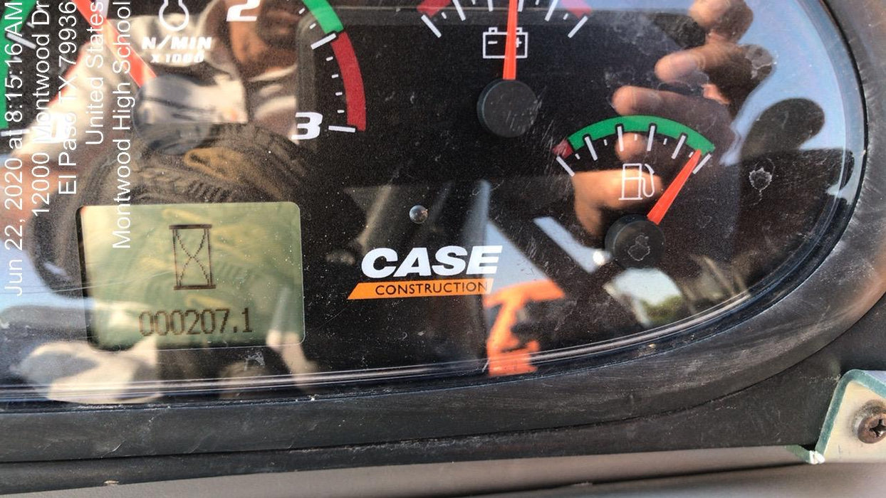 2019 Case 580N EP Canopy, 4WD, 1-Way Aux Hydraulics, Pilot Controls, Ride Control and Loader Aux Hydraulics, 900 LB. Front CWT, 82" HD LONG LIP (1 CU. YD.) W/BOCE AND LIFT EYES, FLIP OVER/STABILIZER PADS COMB