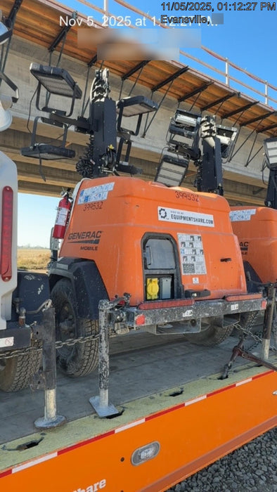 2024 Generac MLT2 Diesel, Flex Switch 120V Input, Powerzone Controller, 
(4) 320W LED Lights, 4kW Generator, 39.9 Gal Fuel Tank, 2" Ball, T3