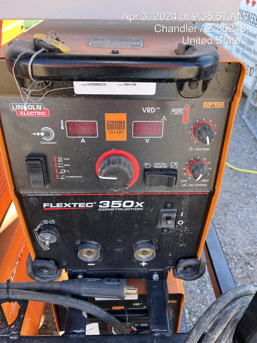 2022 LINCOLN ELECTRIC FLEXTEC 350X