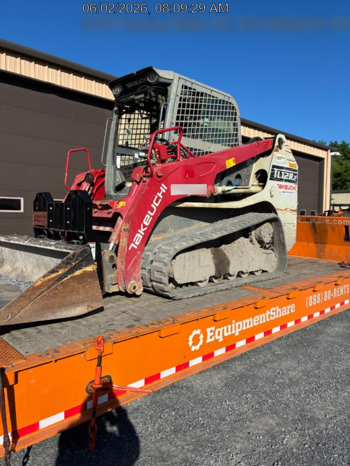 2020 Takeuchi TL12R2-CR Cab/Heat/Air, 111hp, Hydraulic QC