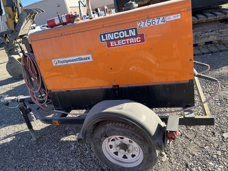 2022 Lincoln Electric LE400 Kubota V1505, Trlr, Cable Rack, Light Kit, ES Decals, T3