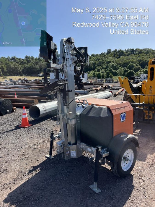 2024 Wanco WLTT-4MM4K Diesel, Deep Sea Controller, Shore Power Plug, Auto Start, (4) 350W LED Floodlights, 4kW Generator, 60 Gal Fuel Tank, 2" Ball, T3