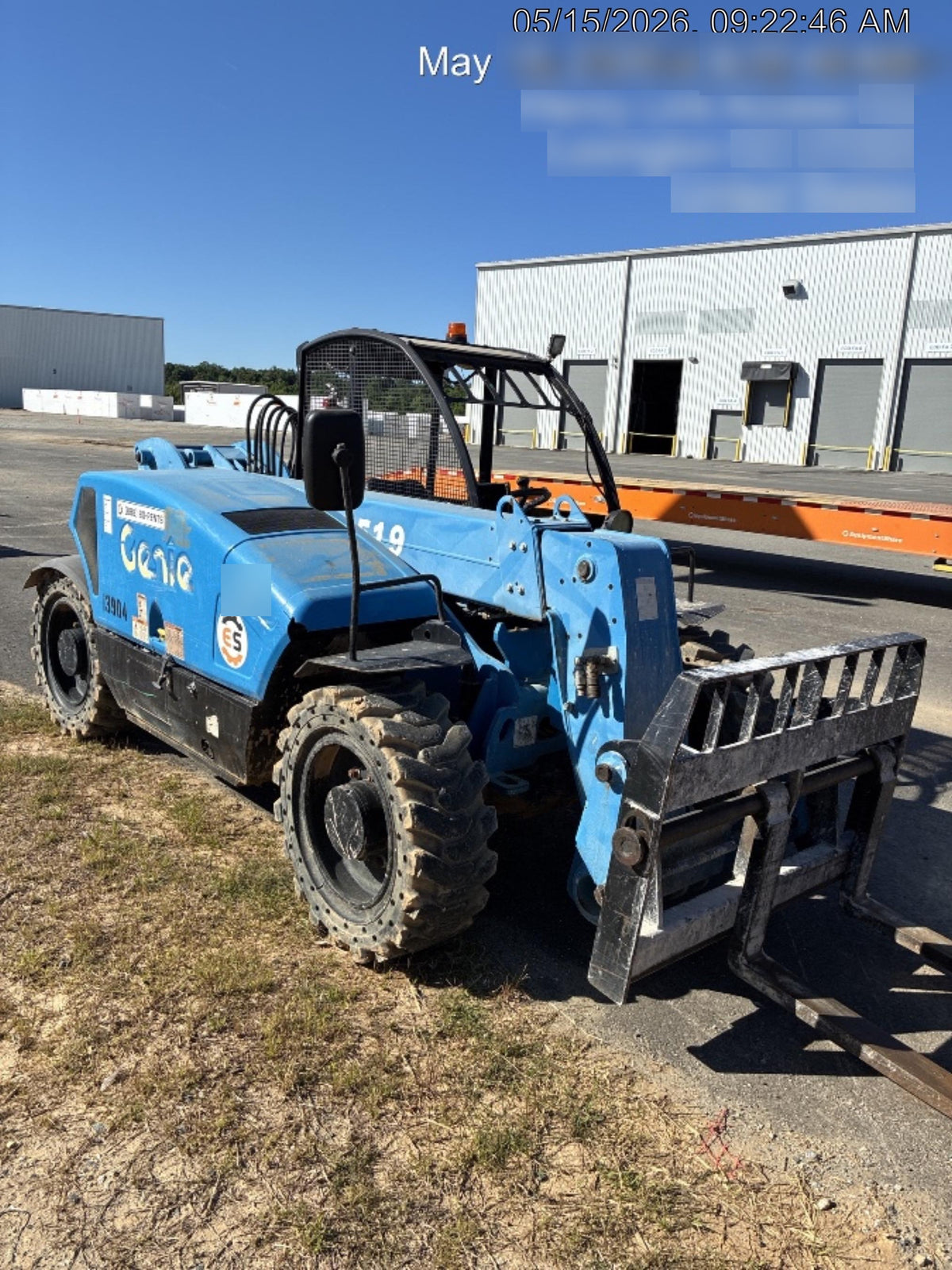 2018 GENIE GTH-5519