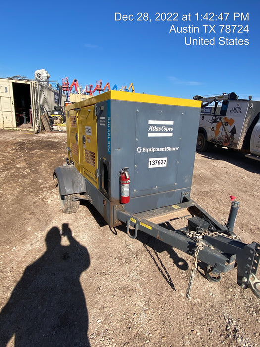 2021 ATLAS COPCO PAS 100 HF CS Enclosed