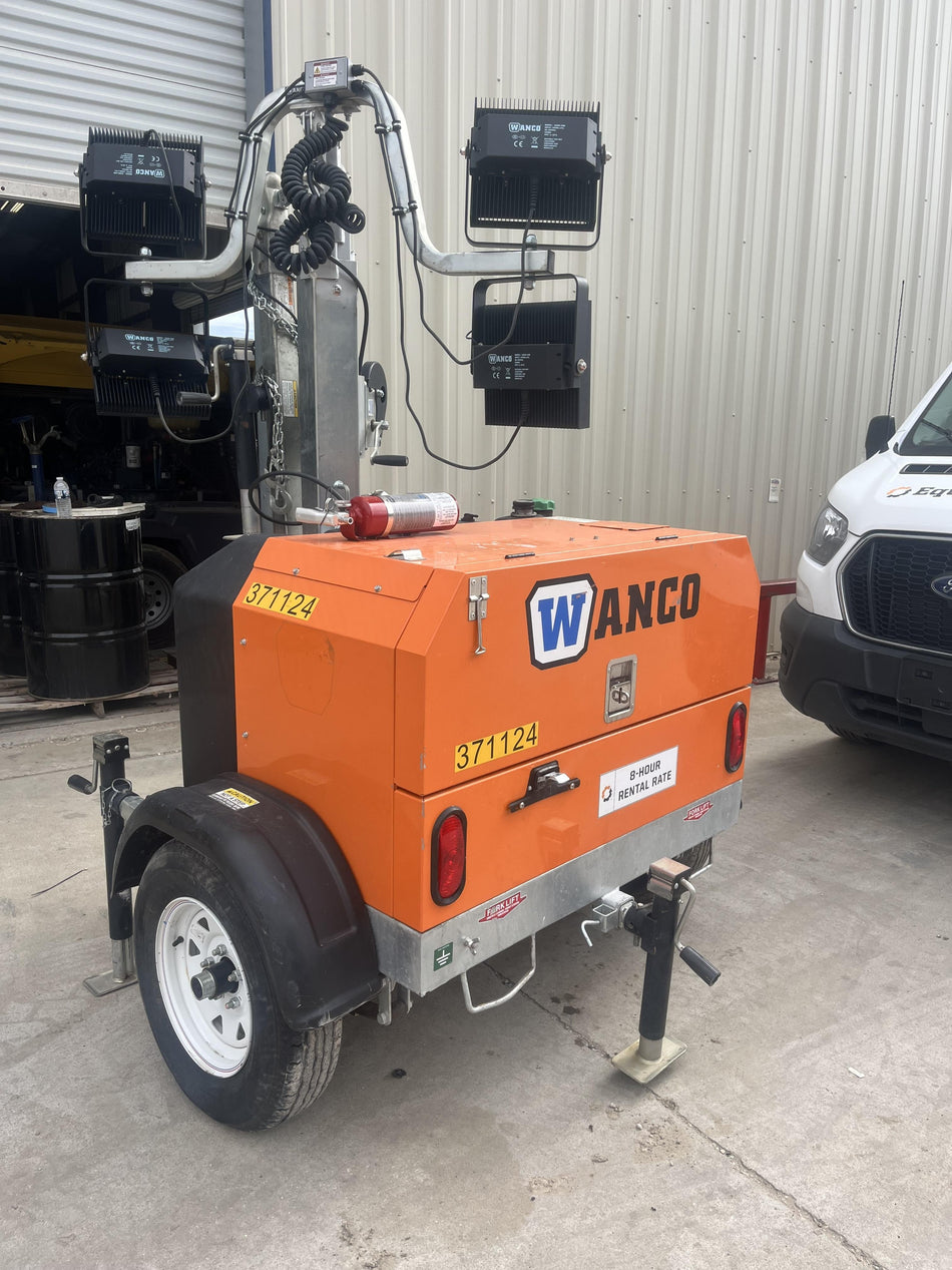 2023 Wanco WLTT-4MM4K Diesel, Deep Sea Controller, Shore Power Plug, Auto Start, (4) 350W LED Floodlights, 4kW Generator, 60 Gal Fuel Tank, 2" Ball, T3