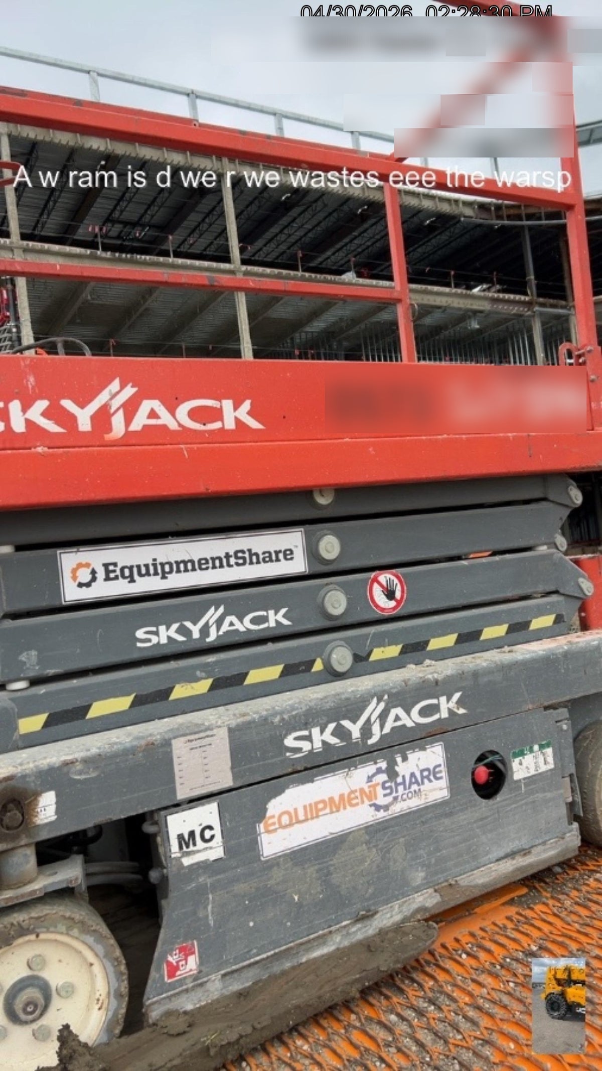 2015 SKYJACK SJIII-3219