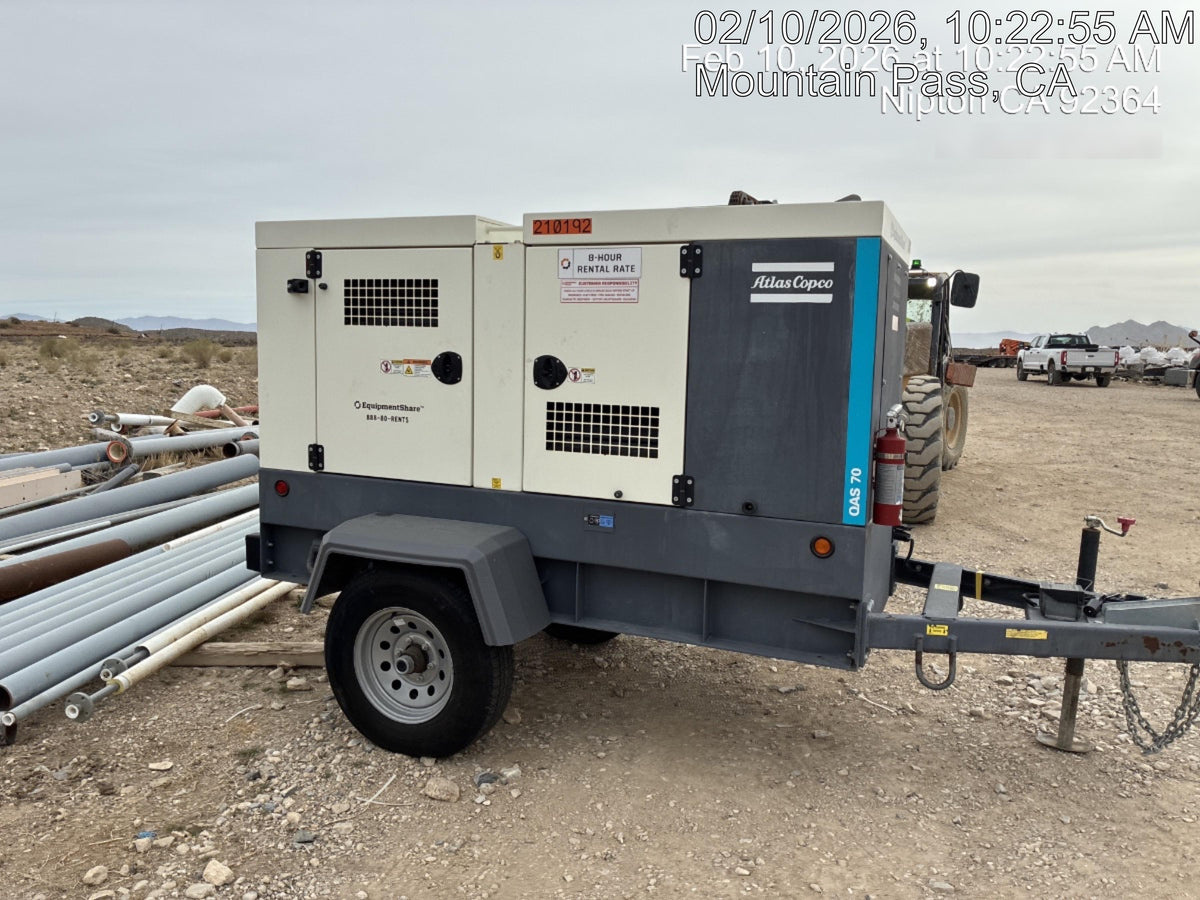 2022 ATLAS COPCO QAS 70