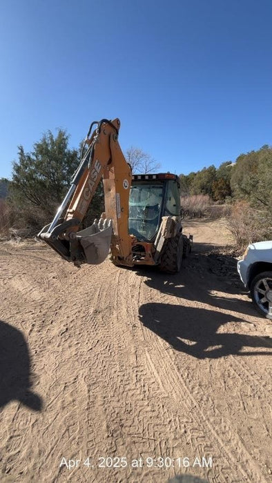 2019 Case 580N EP 74hp Backhoe, Cab/Heat/AC, 4WD, 1 way Aux Hydraulics, ISO Controls
