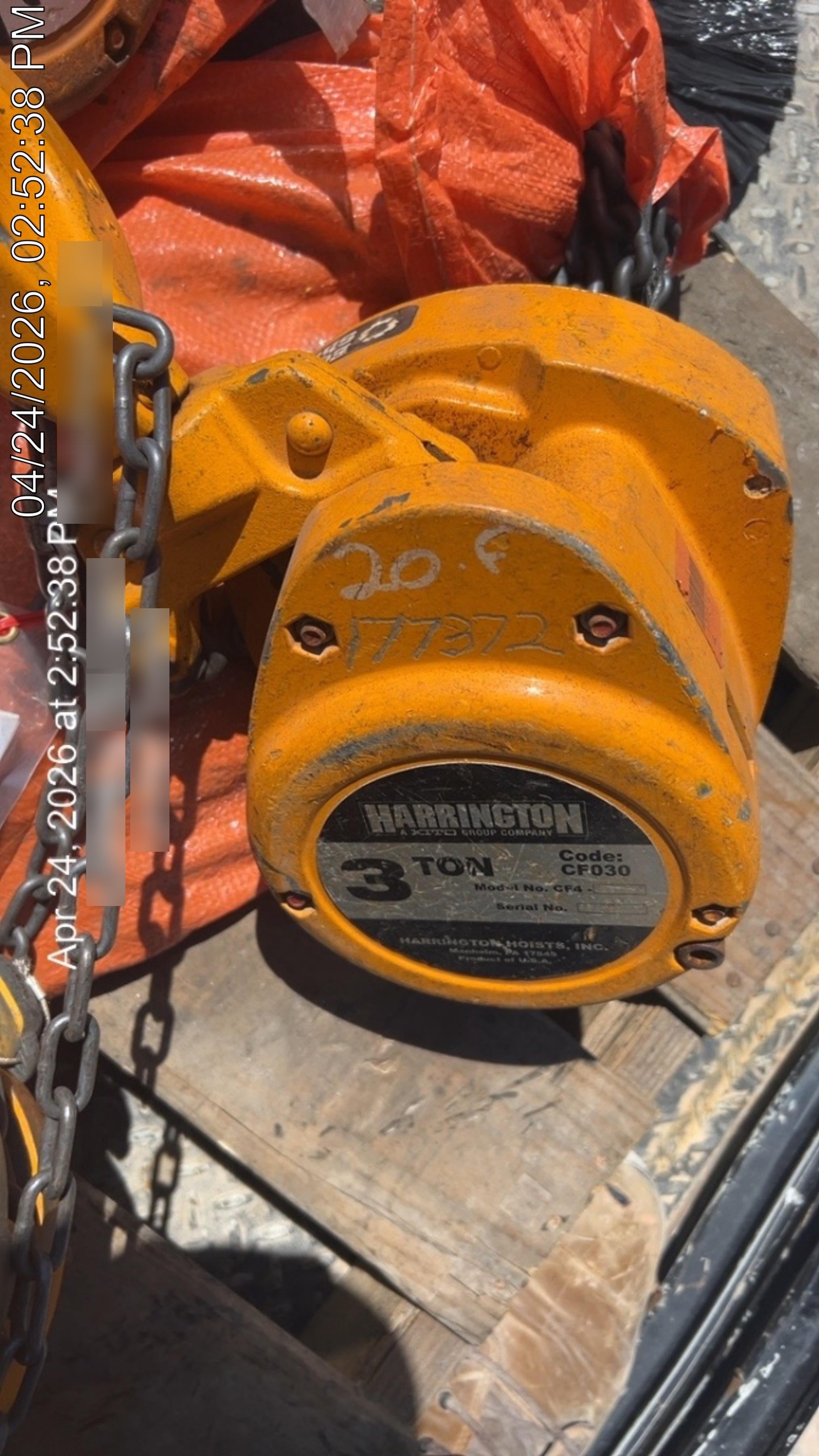 2021 HARRINGTON CF030-20