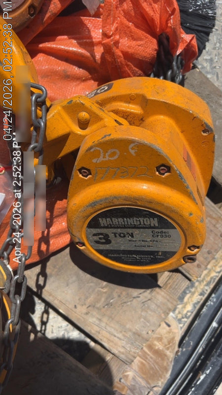 2021 HARRINGTON CF030-20