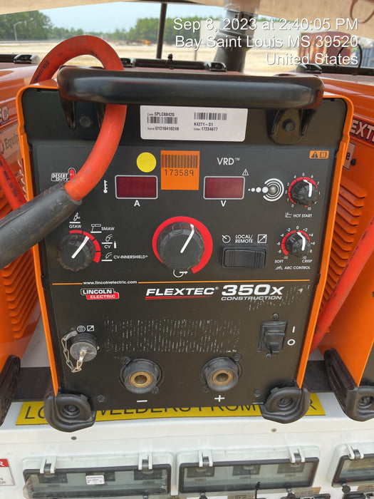 2021 LINCOLN ELECTRIC FLEXTEC 350X